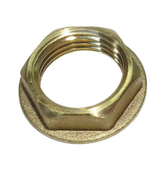 BRASS BACK NUT 1/2``