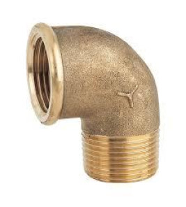 BRASS M&F ELBOW 3/4``