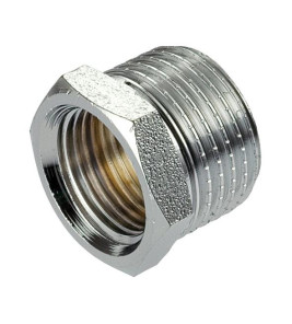 CHROME PLATED BRASS BUSH 1/2``X3/8``