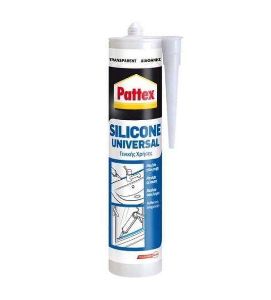 PATTEX UNIVERSAL SILICONE WHITE 280ML