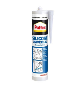 PATTEX UNIVERSAL SILICONE CLEAR 280ML PATTEX UNIVERSAL SILICONE CLEAR 280ML