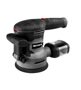 GRAPHITE ORBITAL SANDER 125/150MM 450W 59G349