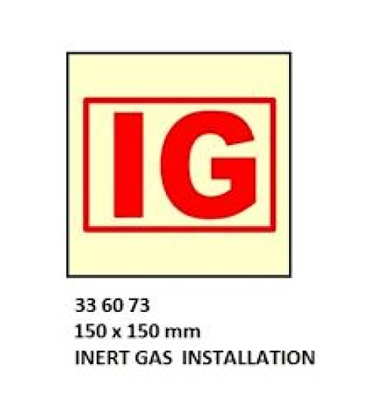 SIGN INERT GAS INSTALLATION