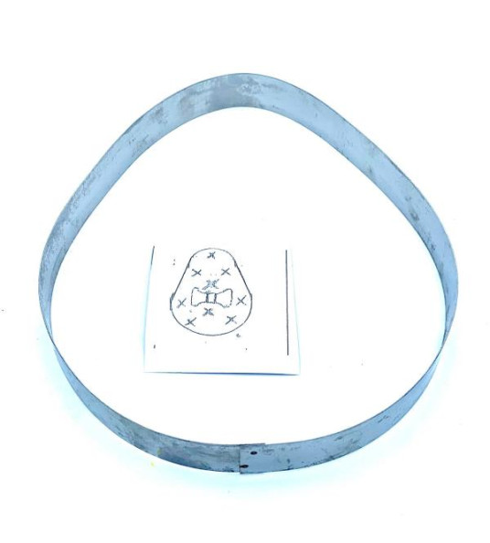FIGOLLA CUTTER EASTER EGG 21X17CM