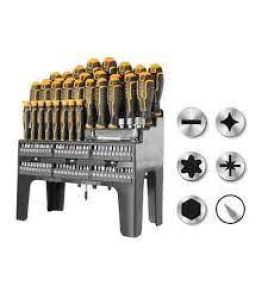 INGCO 100PC SCREWDRIVER & BIT SET HKSD10028