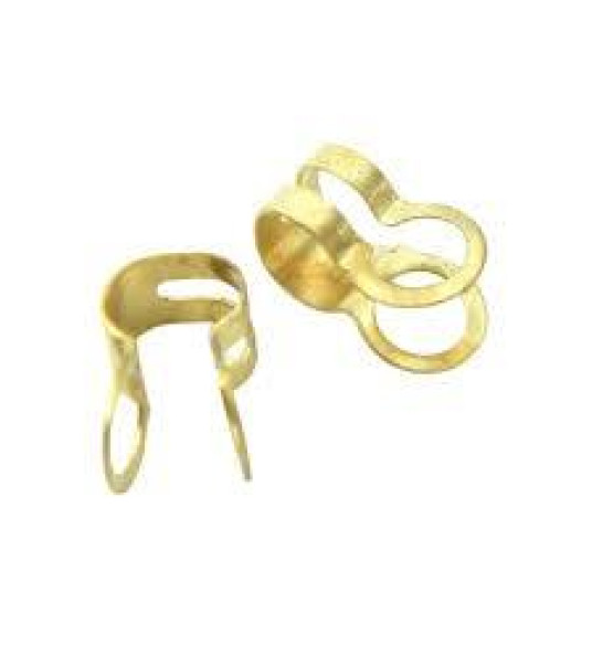BRASS END RING FOR BALL CHAIN N8