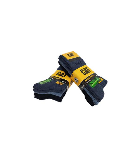 CAT BUSINESS SOCKS 43-46 5 PAIRS BLUE