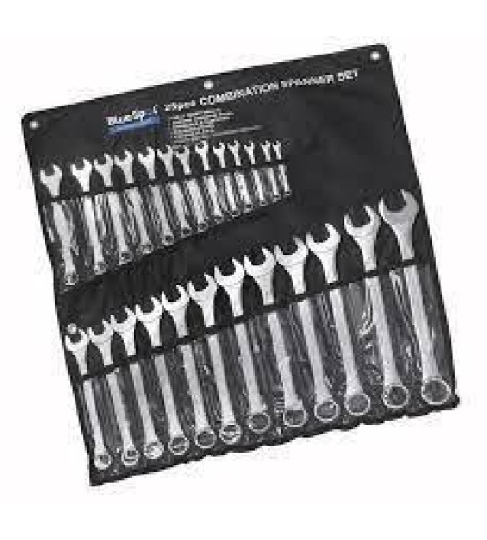 SPANNERS COMB 25PC 6-32MM BLUESPOT