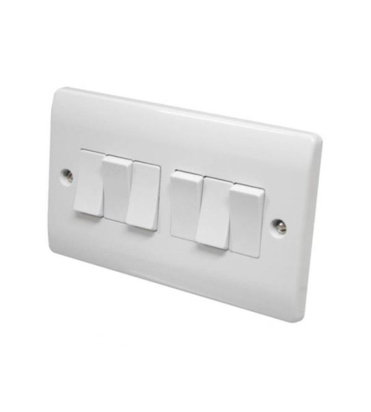 SWITCH 6-GANG  2-WAY 10A A&T