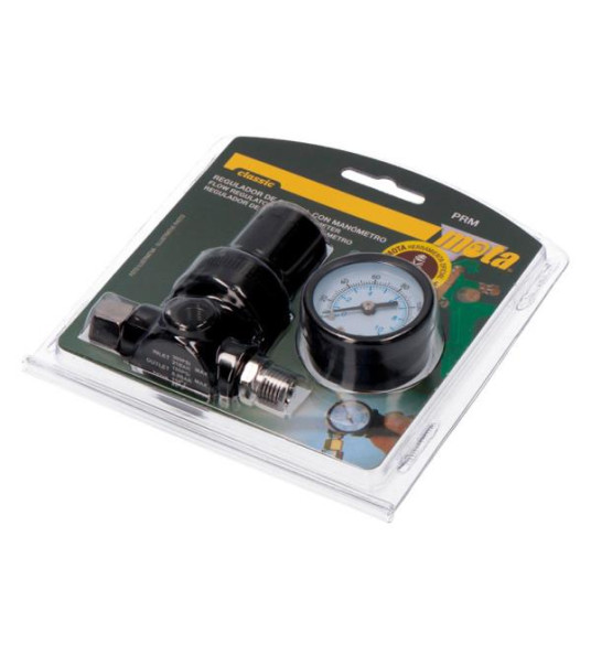 PRESSURE REGULATOR 1/4`` WITH GAUGE