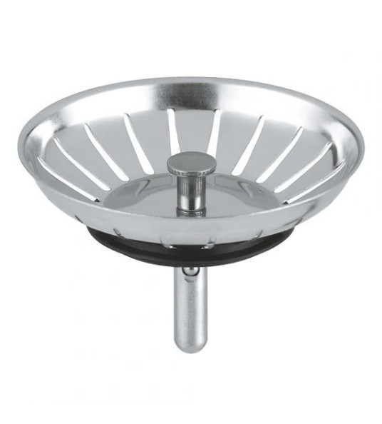 WASTEPLUG STRAINER Ø 78MM METAL PIN