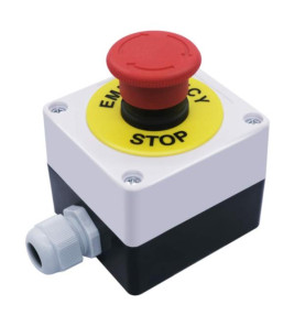 EMERGENCY STOP LATCH-ON COMPLE