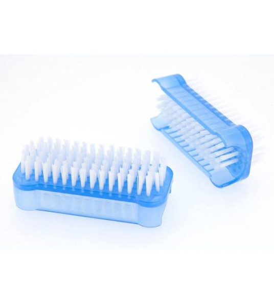 PLASTIC NAIL BRUSHES PACK OF 2