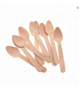 BIODEGRADABLE TEA SPOONS 100PC
