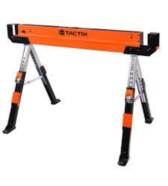 TACTIX FOLDABLE HEAVY DUTY SAW HORSE TACTIX FOLDABLE HEAVY DUTY SAW HORSE