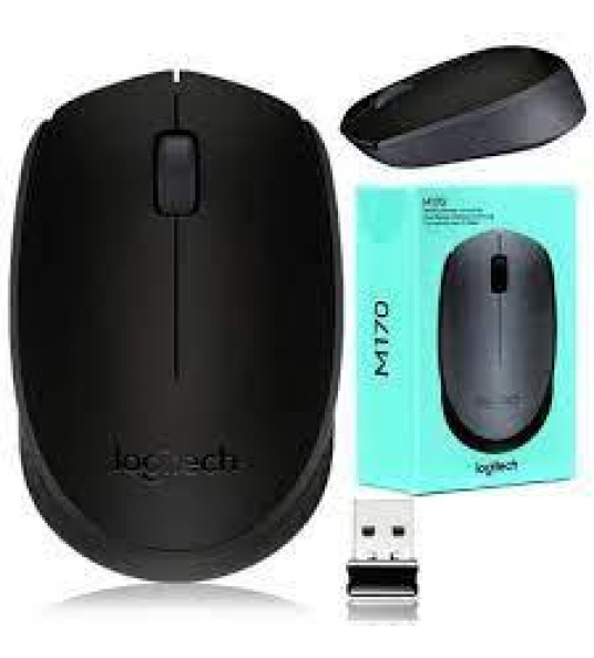 WIRELESS MOUSE BLACK LOGITECH M170