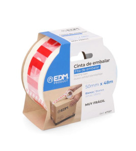 TAPE 50MM `FRAGILE` 50M