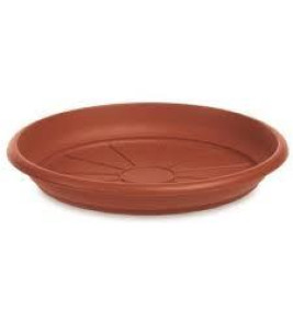 POT PLATE 18CM HEDERA TERRACOTTA POT PLATE 18CM HEDERA TERRACOTTA