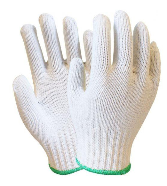 GLOVES COTTON KNITTED