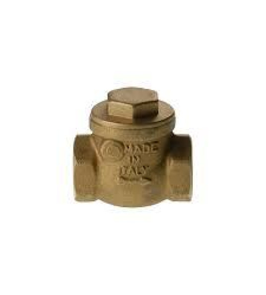 NON-RETURN FLAP VALVE 3/4`` BRASS