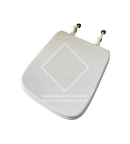 TOILET SEAT SQUARE PERLA L39XW34CM