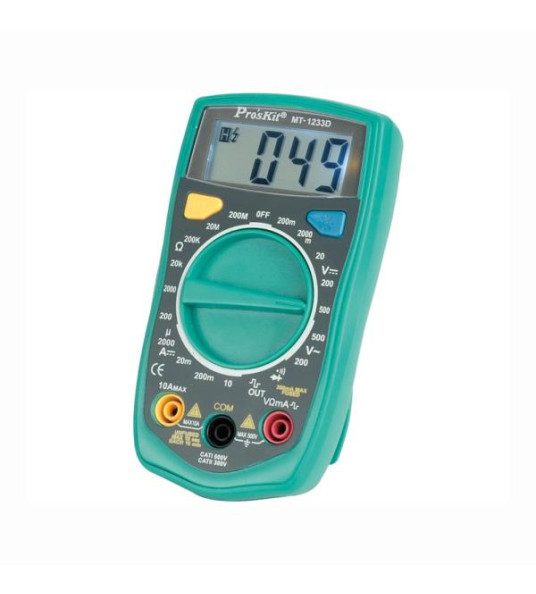 DIGITAL MULTIMETER MT-1233D PROSKIT DIGITAL MULTIMETER MT-1233D PROSKIT