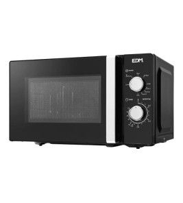 MICROWAVE 700W WITH GRILL 1000W 07413 BLACK 