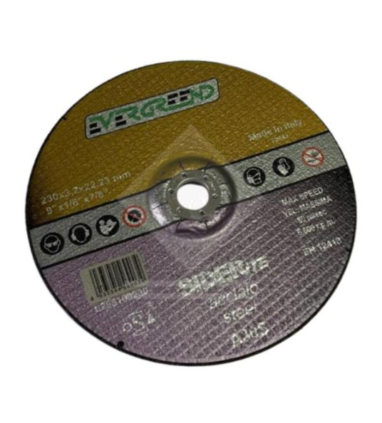 STEEL CUTTING DISC 230X3.2MM EVG
