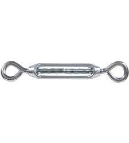 TURNBUCKLE 8X120MM EYE/EYE STAINLESS STEEL