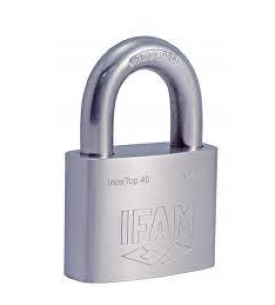 STAINLESS STEEL PADLOCK 40MM IFAM INOXTOP40