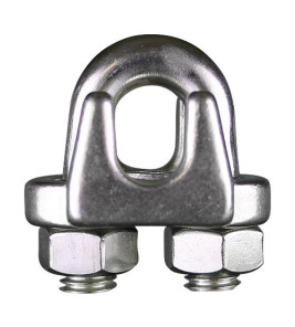 WIRE ROPE CLIP 6MM STAINLESS STEEL 2450KG