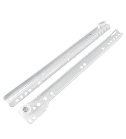 DRAWER SLIDES 45CM WHITE