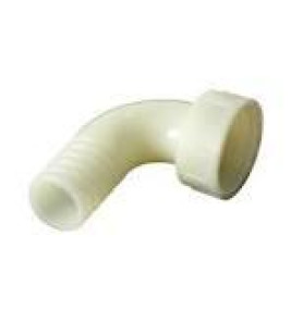 PVC TAILPIECE  90° 1`` X 25MM Ø