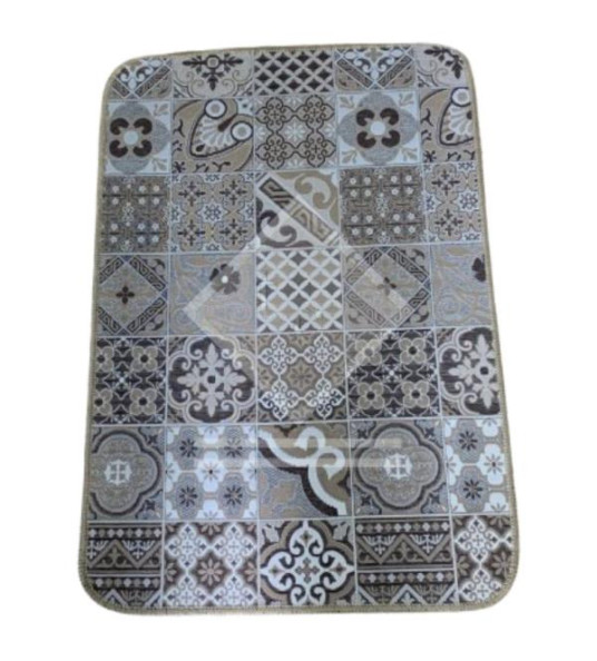 CARPET CHALET 54X140CM TILE L.BROWN