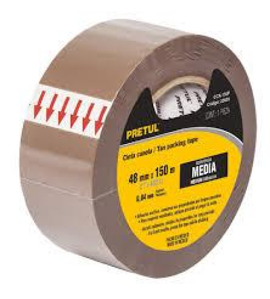 BROWN PACKING TAPE 48MM 150M MAXI ROLL