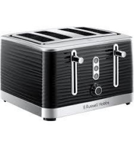 4-SLICE TOASTER INSPIRE BLACK RUSSELL HOBBS