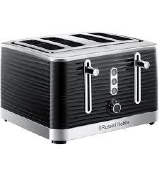 4-SLICE TOASTER INSPIRE BLACK RUSSELL HOBBS