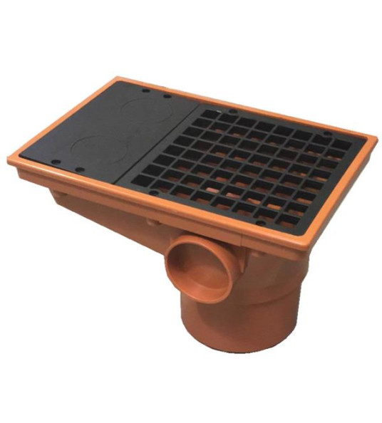 PVC HOPPER 170X260MM TERRACOTTA