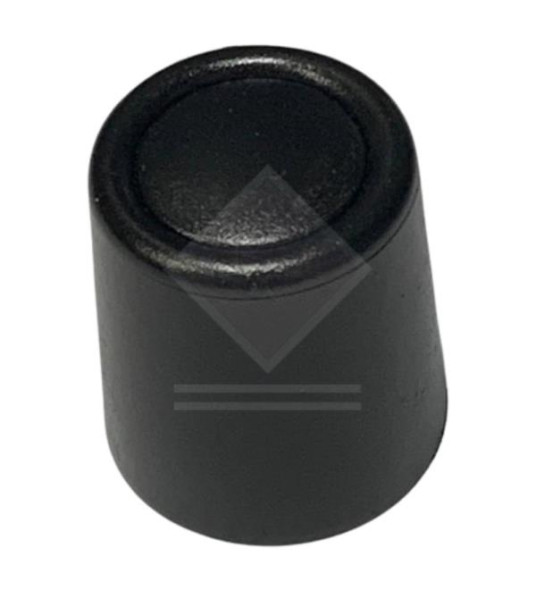 BLACK DOOR STOPPER WITH CAP