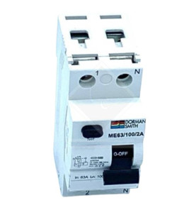 RCD 2P 63A 30MA A-TYPE DORMAN SMITH