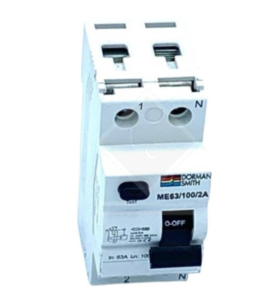RCD 2P 63A 30MA A-TYPE DORMAN SMITH