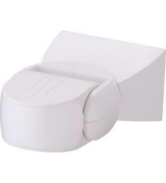 MICROWAVE MOTION SENSOR IP65 180° WHITE