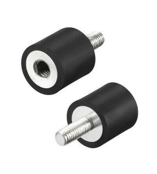 RUBBER MOUNTING 20X20MM M6 MF