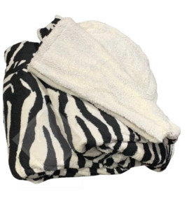 CORAL & SHERPA BLANKET SINGLE