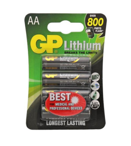 LITHIUM BATTERIES AA 1.5V 4PCS ENERGIZER