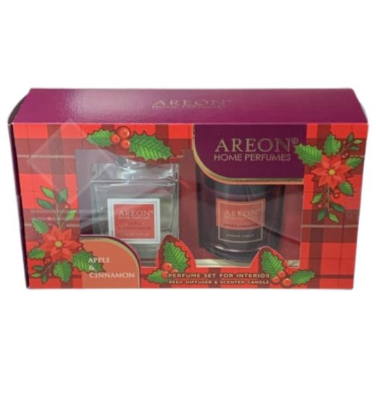 AREON SET APPLE & CINNAMON