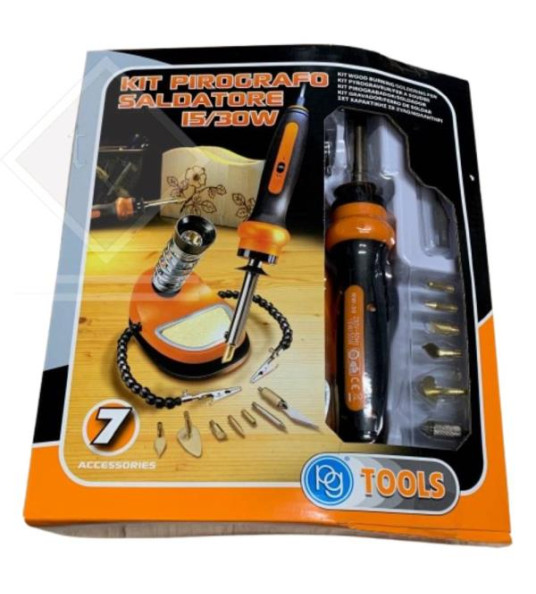 PG WOOD BURNING KIT PGT220