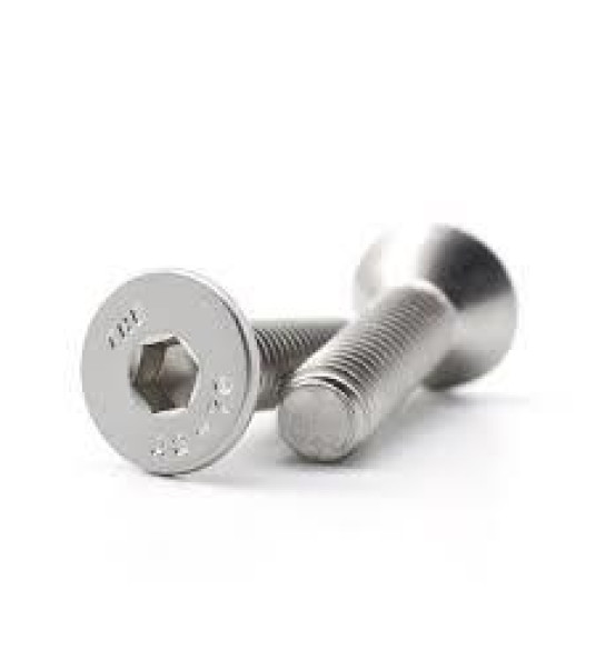 BOLT CSK ALLEN A2 M5X12MM DIN7991