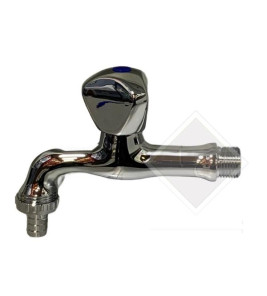 REMER YG CHROME BIB COCK WITH NOZZLE