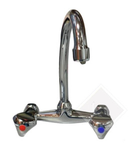 WALL SINK MIXER YG HIGH SPOUT 41JYG